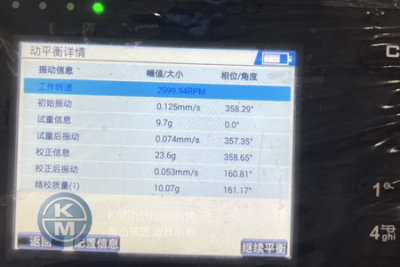 保障设备高效运行|KMbalancerII...